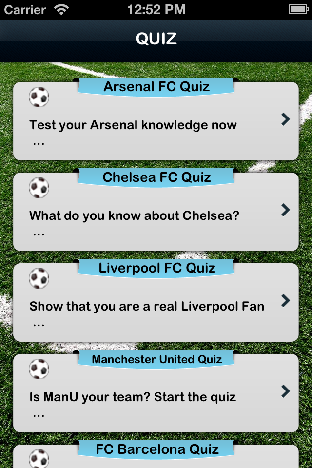 App Shopper Soccer Teams Quiz (Games)